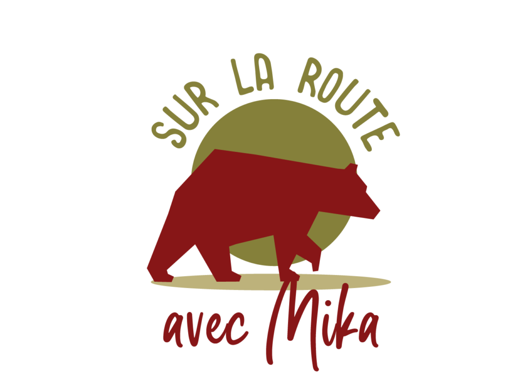 logo ours sur la route avec mika