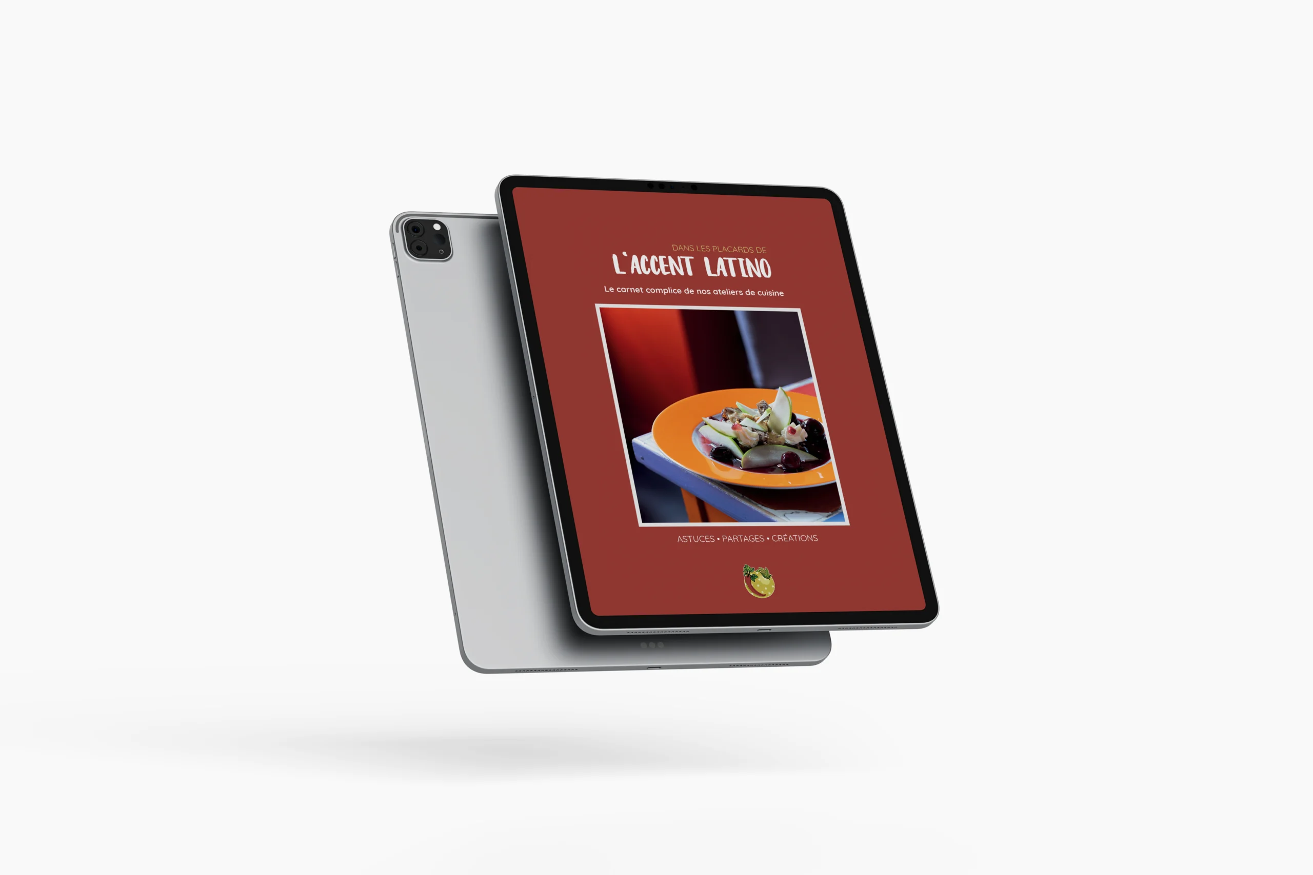 Mockup 1ere page d'un ebook sur une tablette